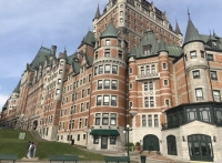 Vista Fachada Hotel Quebec Canadá Lateral