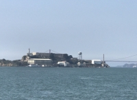 Vista do Complexo Prisional de Alcatraz São Francisco USA