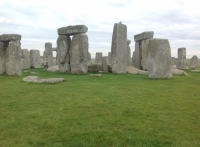Vistas Pedras Históricas Stonehenge Londres
